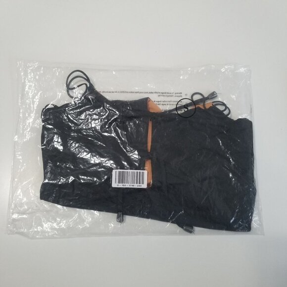 NWT FOREVER 21 Contour Reversible Bodysuit Size S Color Black /Toasted Almond - Picture 10 of 10